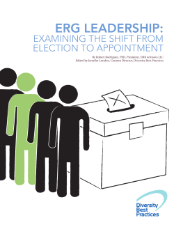 ERG LEadERship - Diversity Best Practices