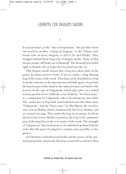 LOOKING FOR DRAGON SMOKE