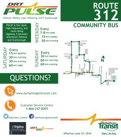 312 - Durham Region Transit
