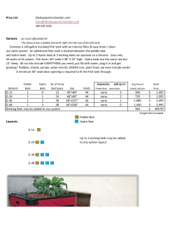 Genesis Line - MyAquaponicsGarden.com