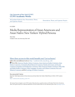 Media Representation of Asian Americans and Asian Native New