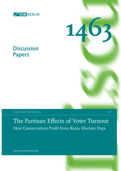 The Partisan Effects of Voter Turnout