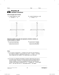 8-1 Practice B - Homework Market