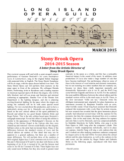 Opera Guild Newsletter