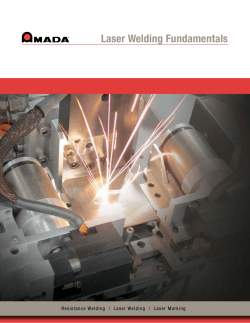 Laser Welding Fundamentals