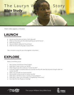 Bible Studies - Athletes in Action