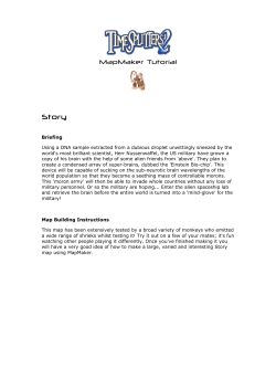 MapMaker Tutorial