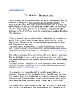 The Wealth in The Necklace - Easy Peasy All-in