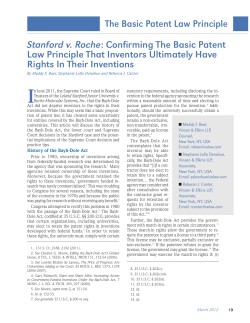 Stanford v. Roche - University of Washington