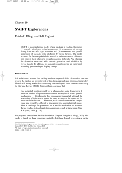 SWIFT Explorations