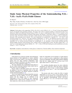Study Some Physical Properties of the Semiconducting P2O5