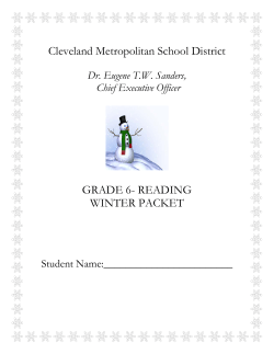 Grade 6 Reading