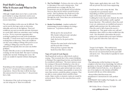 Pool Shell Cracking Why It Occurs and What to Do