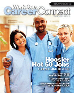 Hoosier Hot 50 Jobs