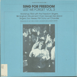 Sing For Freedom, Lest We Forget Vol. 3.