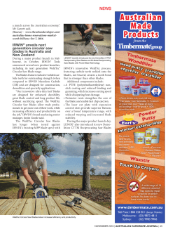 Australian Made Products - The Australian Hardware Journal