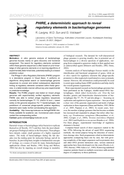 PHIRE, a deterministic approach to reveal regulatory elements in