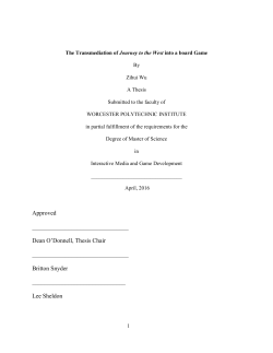 The Transmediation of Journey to the West into a board