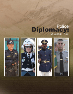 Police Diplomacy - Los Angeles County Sheriff`s Department