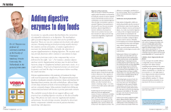 Beynen A.C. Adding digestive enzymes to dog foods
