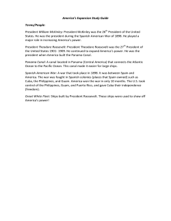America`s Expansion Study Guide Terms/People