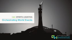 GWC SPORTS LOGISTICS