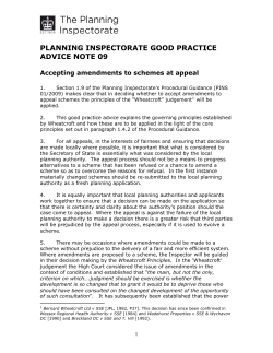 Wheatcroft Principles - Local democracy and decision making