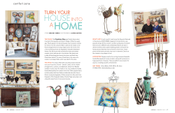 comfort zone - Our Homes Magazine