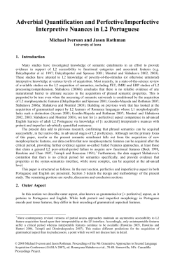 complete paper - Cascadilla Proceedings Project