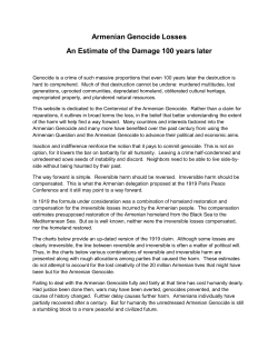 (pdf version) - Armenian Genocide Losses