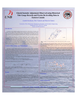 Glacial Isostatic Adjustment Observed using Historical Tide
