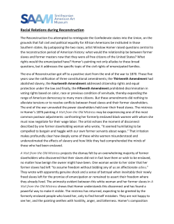 - The American Experience in the Classroom
