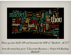 Macbeth Slideshow Notes