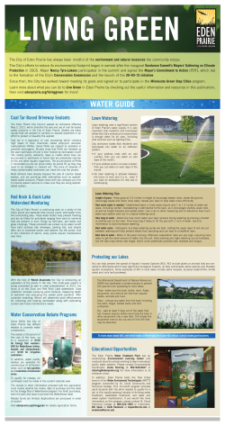 LIVING GREEN - City of Eden Prairie