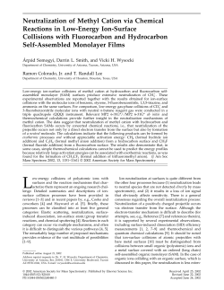 Neutralization of methyl cation via chemical reactions in low