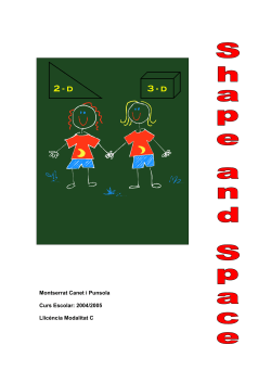 Shape and Space