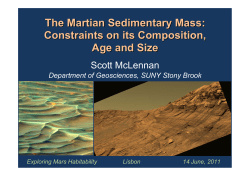 The Martian Sedimentary Mass: Constraints on its Composition, Age