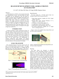 Beam Dump Development for the Korean Proton Accelerator