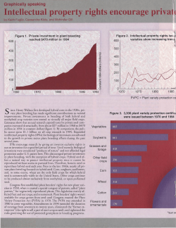 Intellectual property rights encourage priva