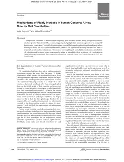 Mechanisms of Ploidy Increase in Human Cancers