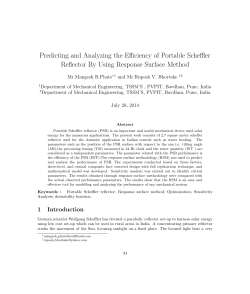 Predicting and Analyzing the Efficiency of Portable Scheffler