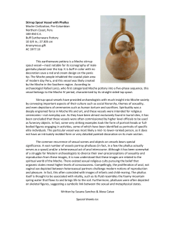 Stirrup Spout Vessel with Phallus