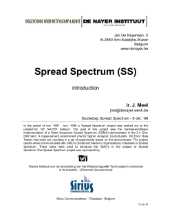 Spread Spectrum (SS)