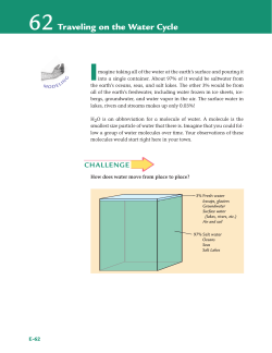 62Traveling on the Water Cycle
