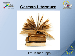 German Literature
