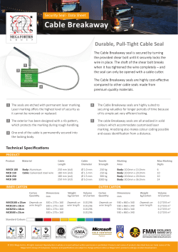 Cable Breakaway - Mega Fortris Australia