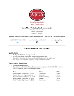 Facts about the 2012 tournament field
