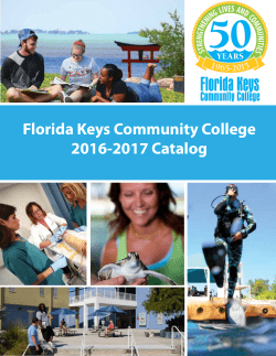 Florida Keys Community College 2016