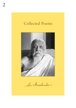Collected Poems - Sri Aurobindo Ashram