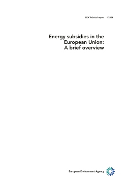 Energy subsidies in the European Union